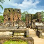 royal palace of king parakramabahu in the world heritage city polonnaruwa sri lanka